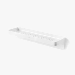 Umbra - Selvklæbende hylde til badet - Hvid - 41cm x 12cm x 9cm - Mira